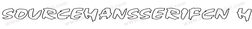SOURCEHANSSERIFCN HE字体转换